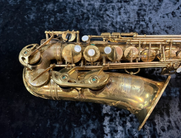 Photo Original Lacquer 1958 Vintage Selmer Paris Mark VI Alto Sax - Serial # 75859